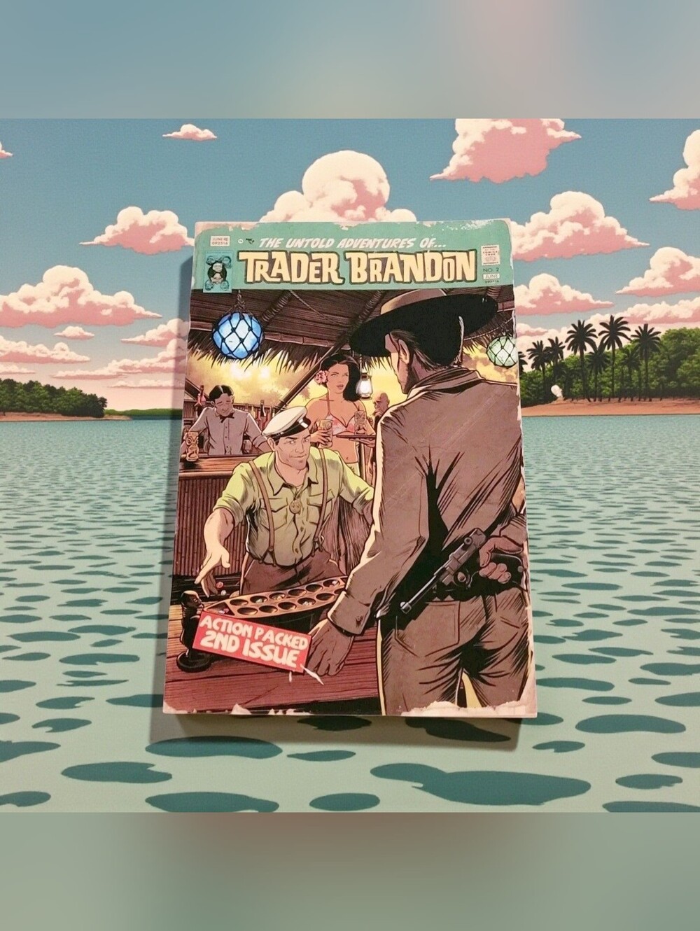The Untold Adventures Of Trader Brandon No. 2 June REPRINT Comic Brandon Kleyla.